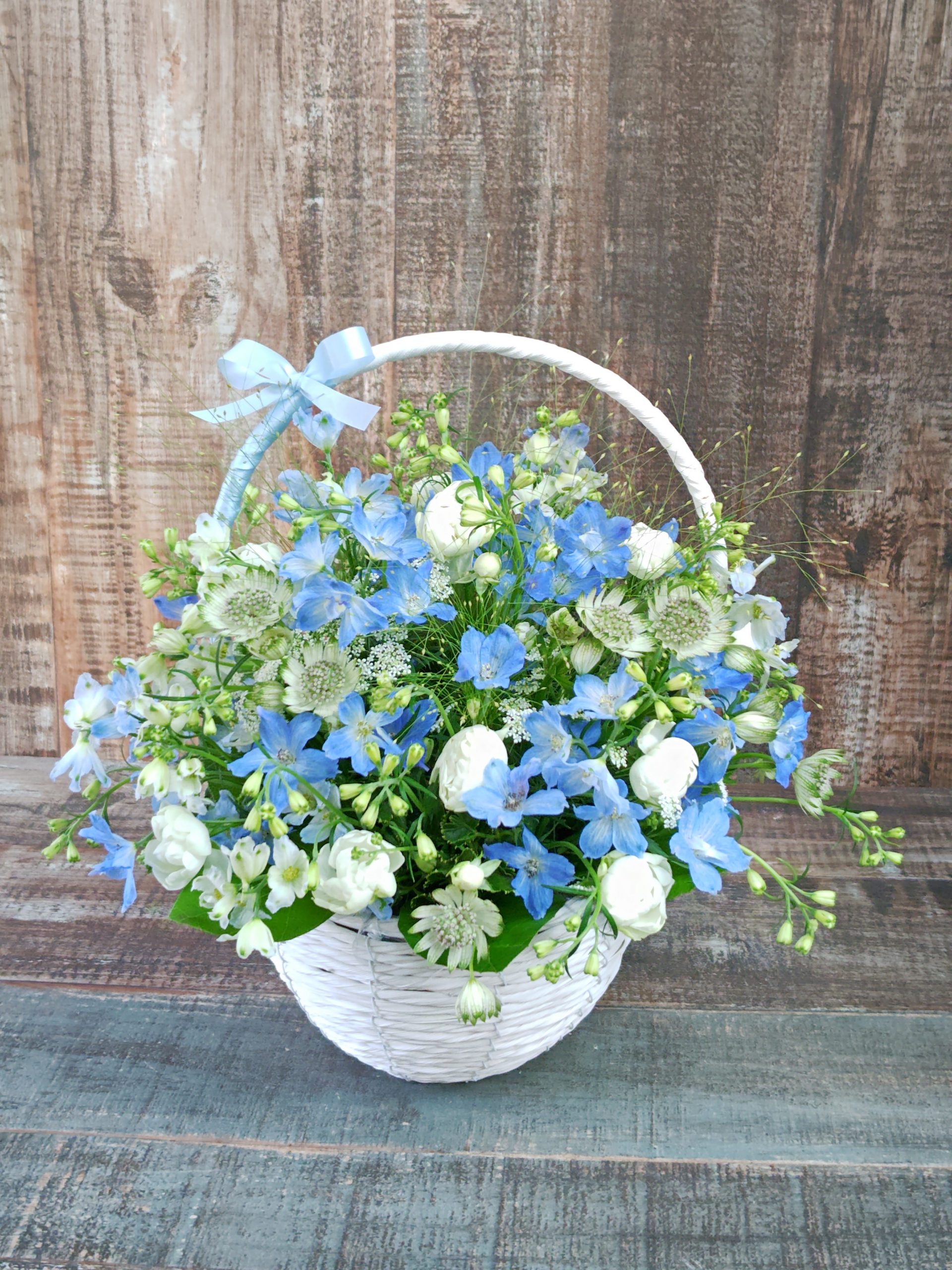 バスケットアレンジメント｜「ファッションフラワーササキ」　（兵庫県神戸市垂水区の花キューピット加盟店 花屋）のブログ